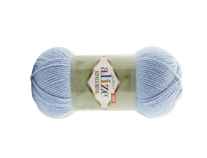 Alize Alpaca Royal 356 Šviesiai mėlyna