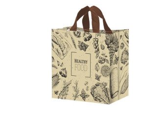 Organic shopping basket Vegetables