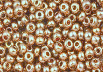 Preciosa pearl 10/0 18112 Dark gold