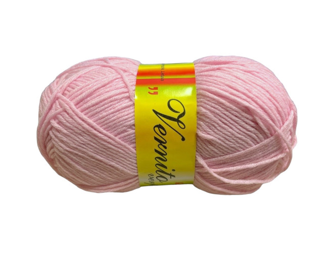 Šukuotinė pusvilnė Šviesiai rožinė