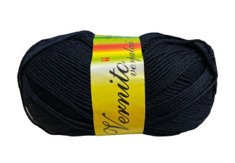 Šukuotinė pusvilnė Tamsiai mėlyna