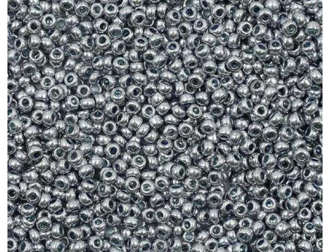 Preciosa Pearl 10/0 18131 Silver