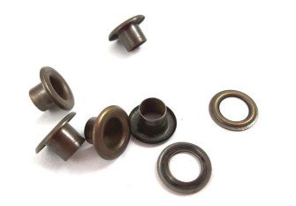 Metal eyelets - holes 5mm