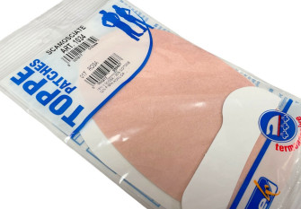 Termoklijuojami lopai 10,9cm x 16,8cm | Šviesiai rožinė