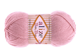 Alize baby best 161 Rožinė