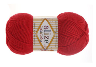 Alize baby best 56 Raudona