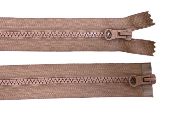 Dvipusis, plastikinis užtrauktukas Nr.5 | 85cm Kakava Dvipusis, plastikinis užtrauktukas Nr.5 | 85cm Kakava
