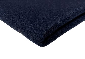 Woolen fabric Dark blue