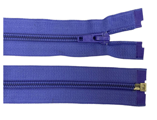 Spiralinis užtrauktukas 55cm Šviesiai violetinė