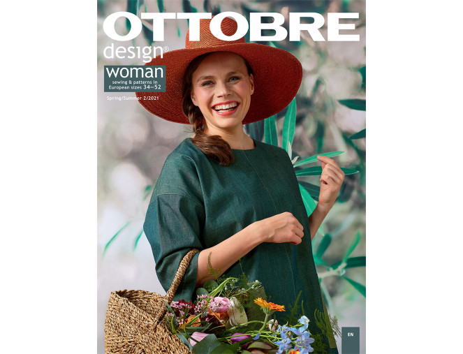 Ottobre woman sewing magazine 2021/2