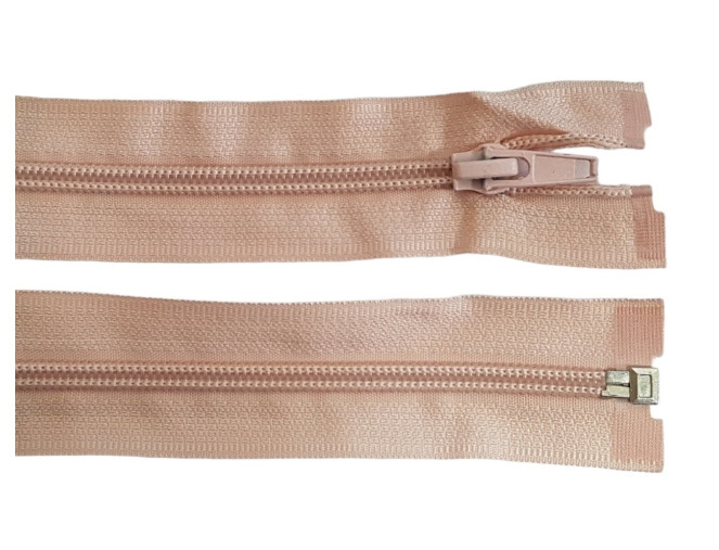 Spiralinis užtrauktukas 55cm Šviesiai rožinė