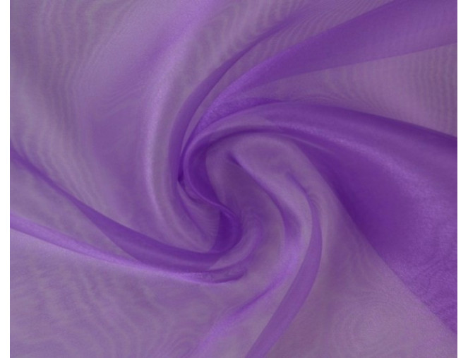 Organza Violetinė BROKUOTAS