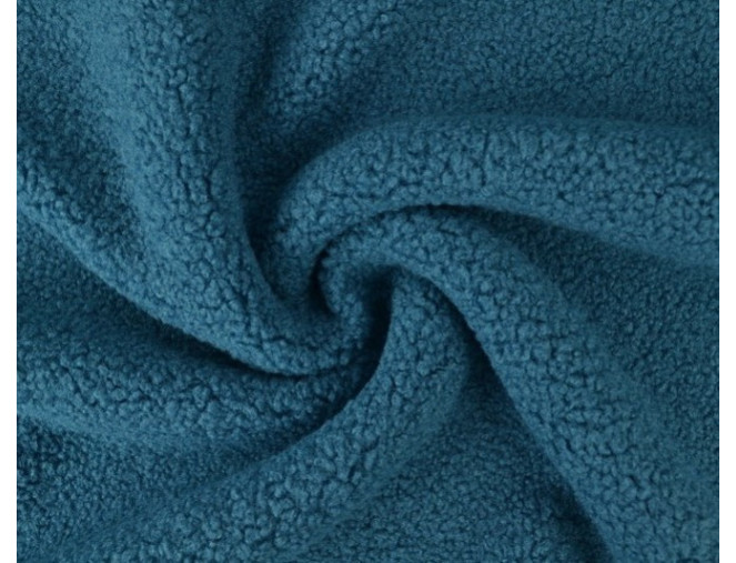 Teddy fabric Petrol 350gr/kv.m.