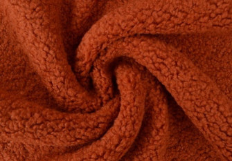 Teddy fabric Copper 350gr/kv.m.