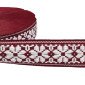 Tautinė juostelė 35mm Bordo