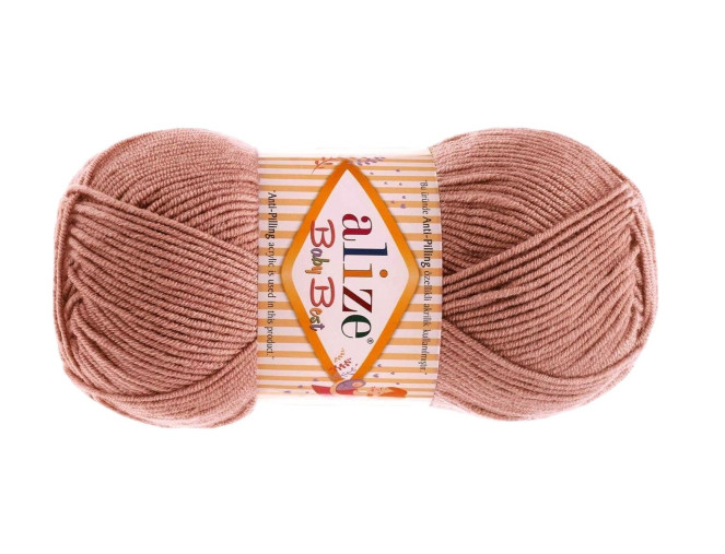 Alize baby best 354 Rausva