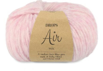 Drops Air 8 Šviesiai rožinė