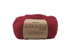 Drops Brushed Alpaca silk 23 Bordo