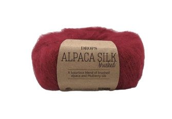 Drops Brushed Alpaca silk 23 Bordeaux