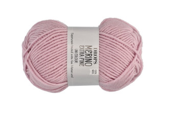 Drops Merino extra fine 40 Powder pink