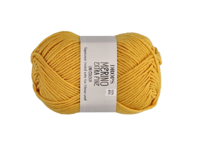 Drops Merino extra fine 30 Mustard yellow