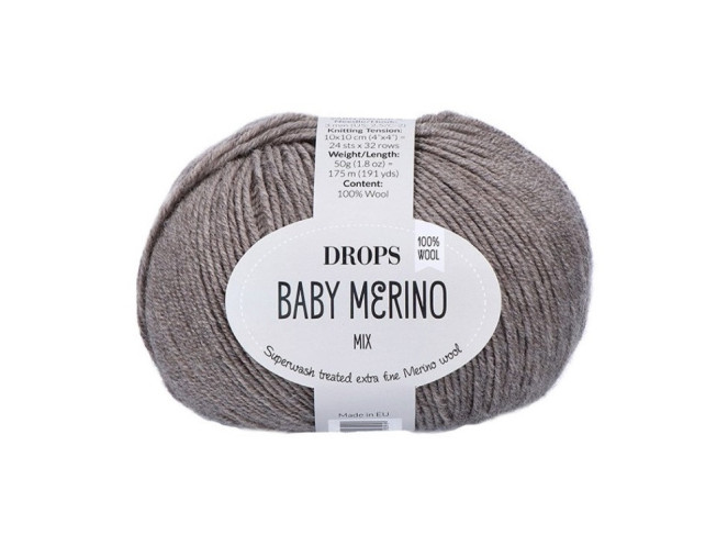 Drops baby merino 57 Grey beige