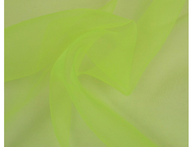 Organza Neon green