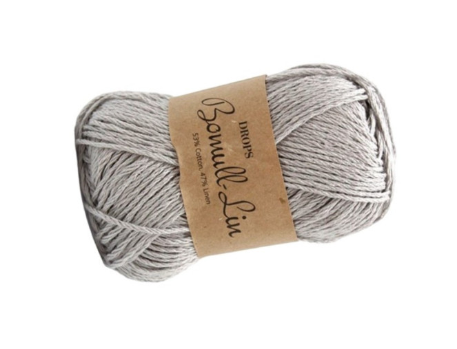 Drops Bomull Lin 15 Light grey