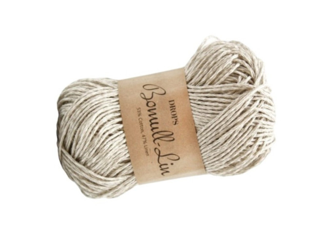 Drops Bomull Lin 03 Šviesi smėlio