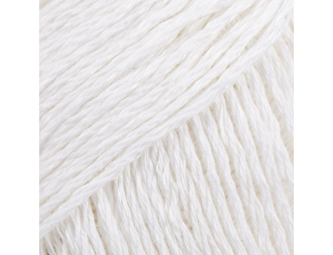 Drops Bomull Lin 01 Balta pigiau