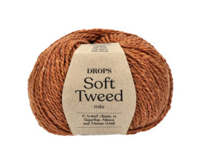Drops Soft tweed 18 Oranžinė Drops Soft tweed 18 Oranžinė