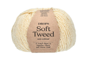 Drops Soft tweed 01 Ekru