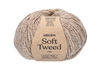 Drops Soft tweed 03 Smėlio