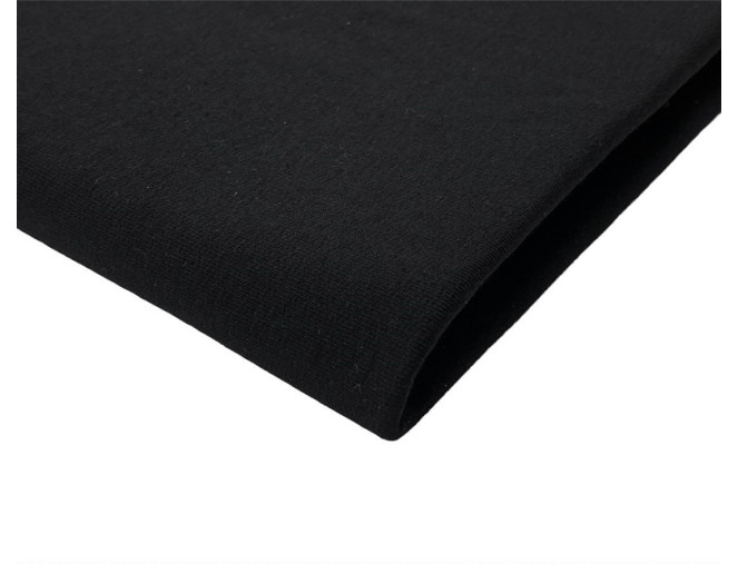 Knitted fabric Black 270gr/kv.m.