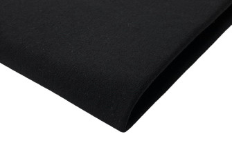 Knitted fabric Black 270gr/kv.m.