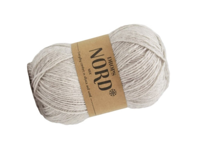 Drops Nord 03 Perlo pilka