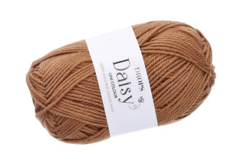 Drops Daisy 12 Karamelės ruda