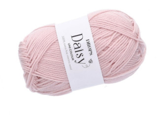 Drops Daisy 06 Rožinė pudra