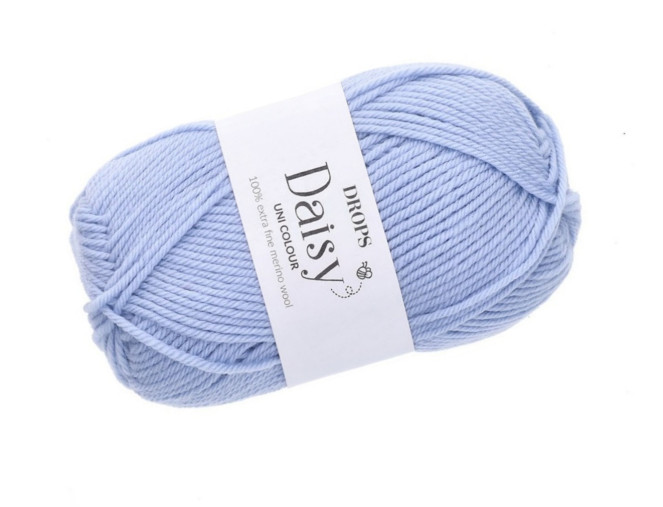 Drops Daisy 10 Light blue