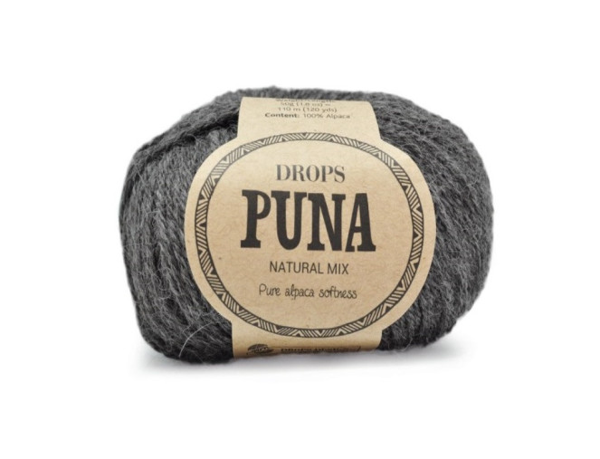 Drops Puna 05 Tamsiai pilka