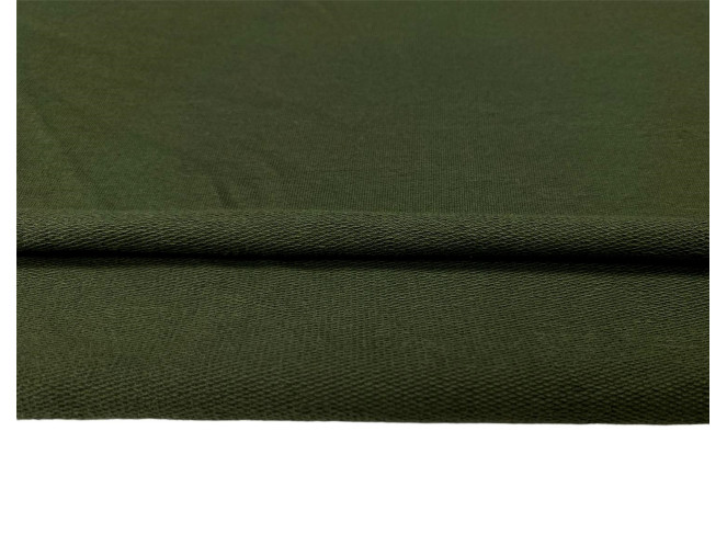 Knitted knitted fabric Khaki 270gr/kv.m. pigiau