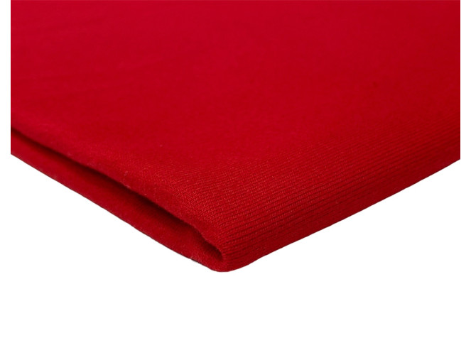 Knitted fabric Red 270gr/kv.m.