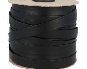 Leather canting strip 15mm Black