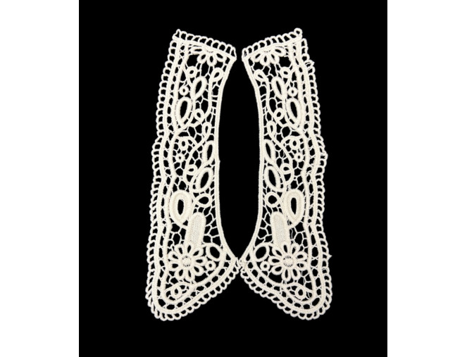 Prisiuvama apykaklė Kreminė internetu