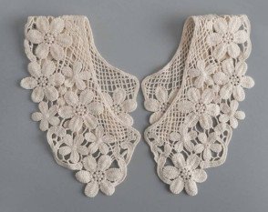 Prisiuvama apykaklė Kreminė