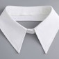 Sew-on collar White