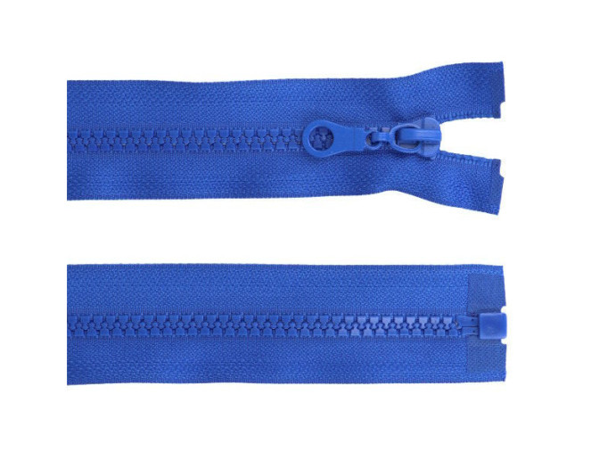 Plastikinis užtrauktukas 55cm Mėlynas