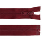 Plastikinis užtrauktukas 50cm Bordo
