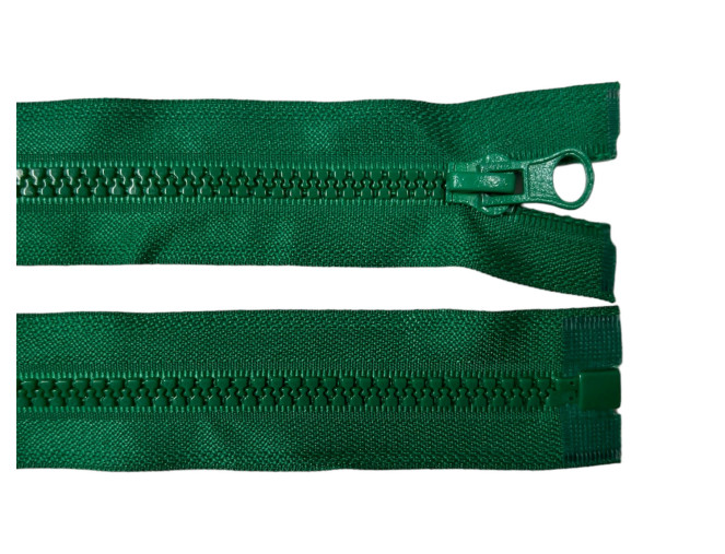 Plastikinis užtrauktukas 45cm Žalia žolės