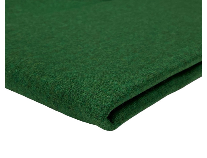 Megztas trikotažas su vilna Žalias melanžas